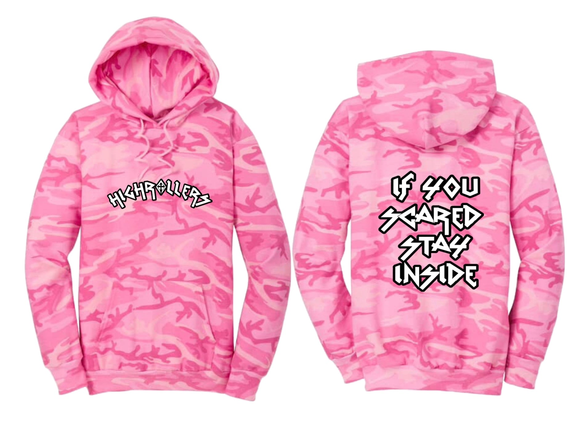 CAMO IF YOUR SCARED STAY INSIDE