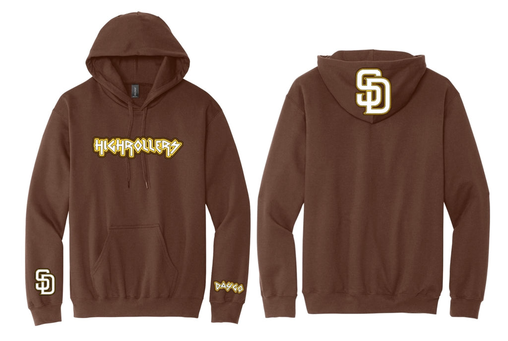HIGHROLLERS DAYGO BASEBALL  HOODIE