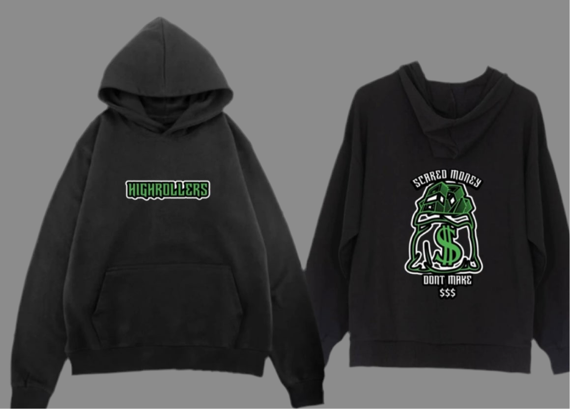 SCARED MONEY DONT MAKE MONEY GREEN