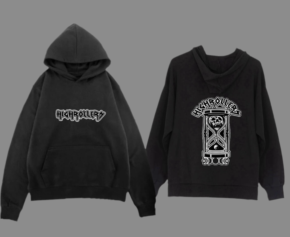 TIME HOODIE BLACK