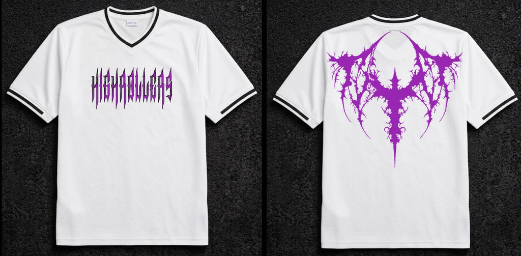 HIGHROLLERS CROSS JERSEY WHITE