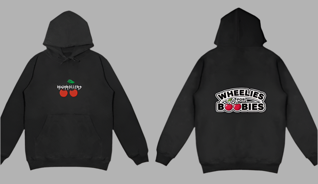 WHEELIE FOR BOOBIES 1