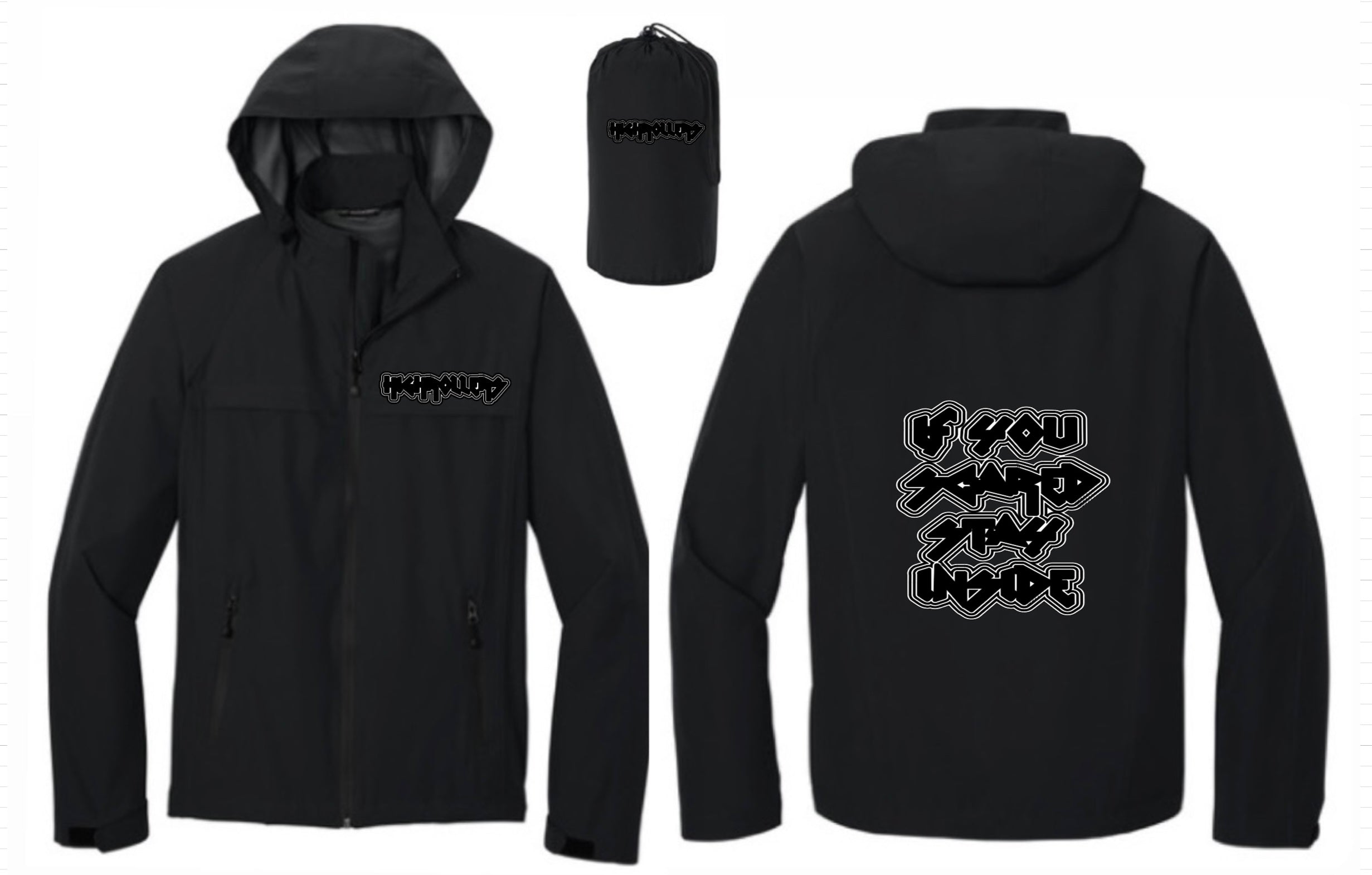 HIGHROLLERS CLASSIC WINDBREAKERS BLACK