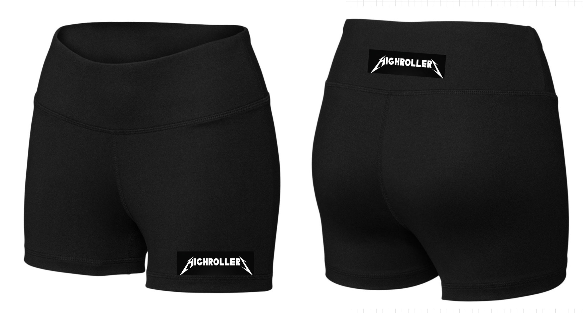 HR Metallica spandex shorts