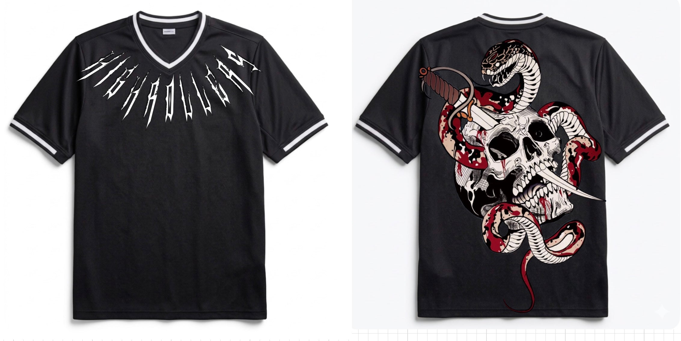 HR SNAKES AND SKULLS JERSEY